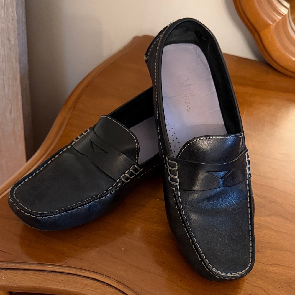 Cole Haan Classic Black Moccasins